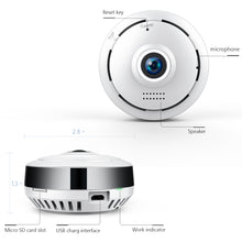 Load image into Gallery viewer, FREDI 360 Degree Panoramic IP Camera