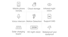Load image into Gallery viewer, FREDI SC310 Solar Charging IP Camera