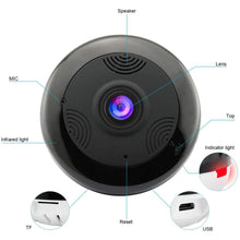 Load image into Gallery viewer, FREDI 360 Degree Panoramic IP Camera
