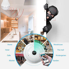 Load image into Gallery viewer, FREDI Fisheye Bulb Lamp Panoramic IP Camera