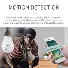 Load image into Gallery viewer, FREDI Fisheye Bulb Lamp Panoramic IP Camera