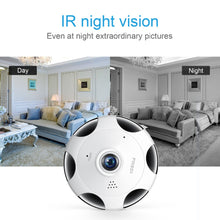 Load image into Gallery viewer, FREDI 360 Degree Panoramic IP Camera