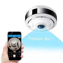 Load image into Gallery viewer, FREDI 360 Degree Panoramic IP Camera