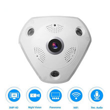 Load image into Gallery viewer, FREDI VR 360 Degree Panoramic Wireless IP Camera