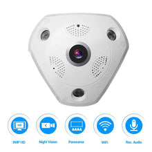 Load image into Gallery viewer, FREDI VR 360 Degree Panoramic Wireless IP Camera