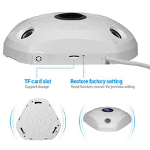 Load image into Gallery viewer, FREDI VR 360 Degree Panoramic Wireless IP Camera