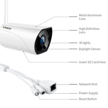 Load image into Gallery viewer, FREDI Outdoor Bullet IP Camera