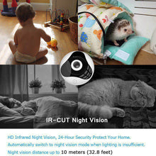 Load image into Gallery viewer, FREDI 360 Degree Panoramic IP Camera