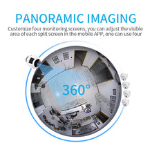 Load image into Gallery viewer, FREDI 360 Degree Panoramic IP Camera