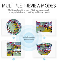 Load image into Gallery viewer, FREDI 360 Degree Panoramic IP Camera