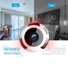 Load image into Gallery viewer, FREDI 360 Degree Panoramic IP Camera