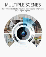 Load image into Gallery viewer, FREDI 360 Degree Panoramic IP Camera