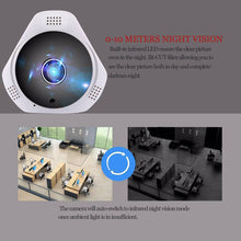 Load image into Gallery viewer, FREDI 360 Degree Panoramic IP Camera