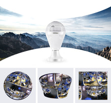 Load image into Gallery viewer, FREDI Fisheye Bulb Lamp Panoramic IP Camera