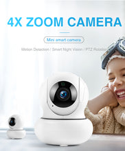 Load image into Gallery viewer, FREDI 4X Zoomable PTZ IP Camera
