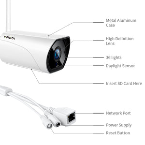 FREDI Outdoor Bullet IP Camera