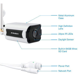 FREDI Outdoor Bullet IP Camera