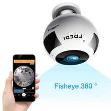 Load image into Gallery viewer, FREDI 360 Degree Panoramic IP Camera