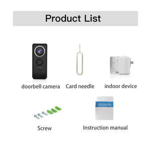 Vstarcam Wifi Video Doorbell Camera 720P